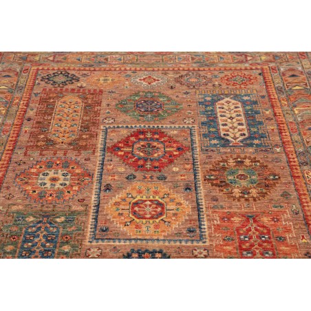 Tappeto Tribal Pakistan marrone 148x194