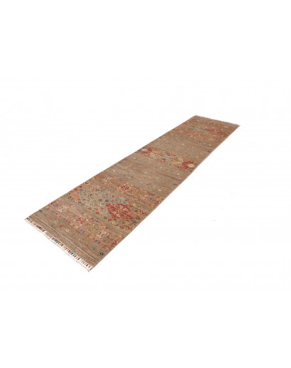 Tappeto Rubin Pakistan marrone bianco 77x296