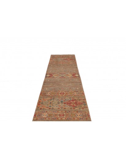 Tappeto Rubin Pakistan marrone bianco 77x296
