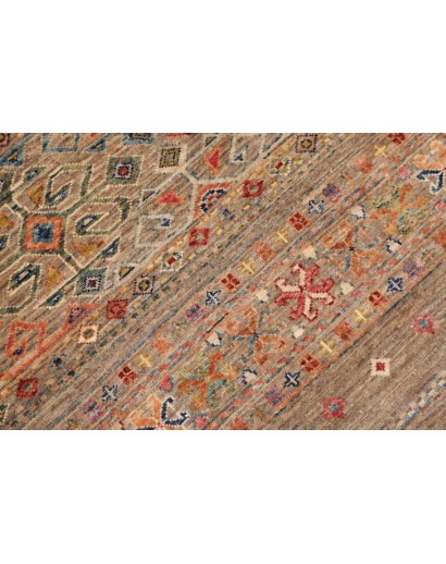 Tappeto Rubin Pakistan marrone bianco 77x296