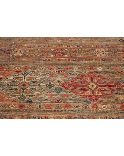 Tappeto Rubin Pakistan marrone bianco 77x296