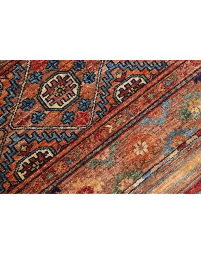 Tappeto Rubin Pakistan marrone grigio 80x232