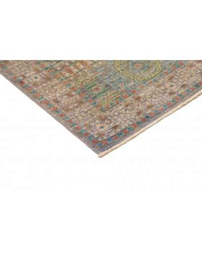 Tappeto Mamlouk Pakistan bianco grigio 79x299