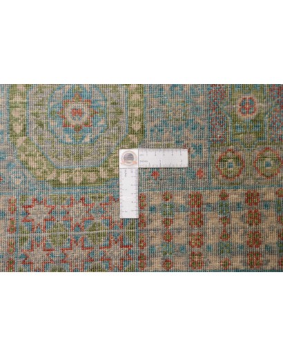 Tappeto Mamlouk Pakistan bianco grigio 79x299