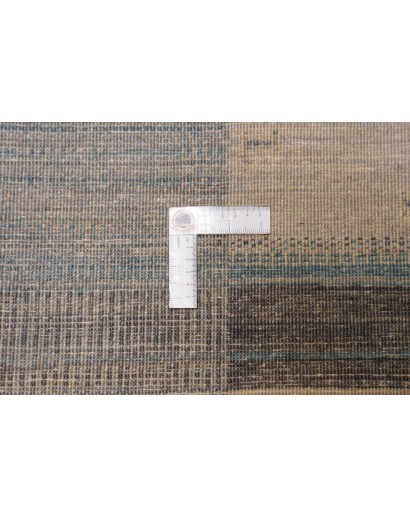 Tappeto Siva Pakistan azzurro bianco 76x294