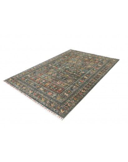 Tappeto Rubin Pakistan azzurro marrone 167x231