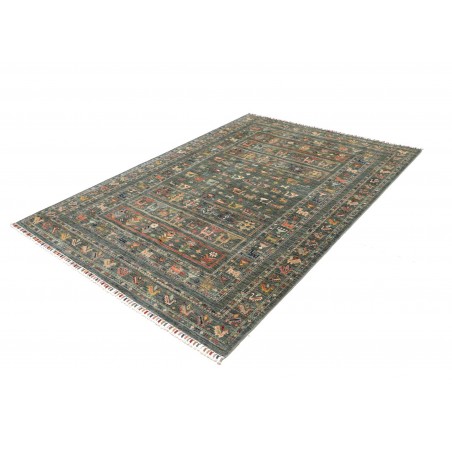 Tappeto Rubin Pakistan azzurro marrone 167x231