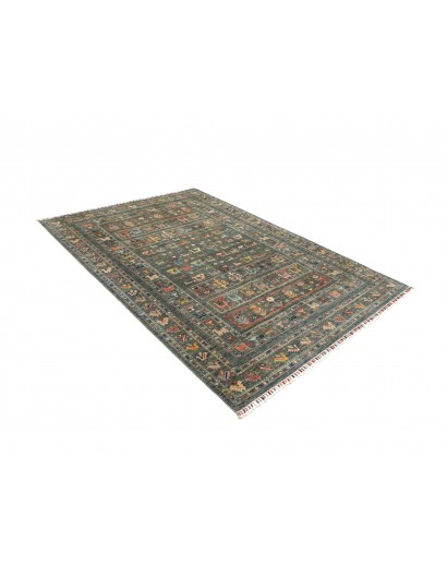 Tappeto Rubin Pakistan azzurro marrone 167x231