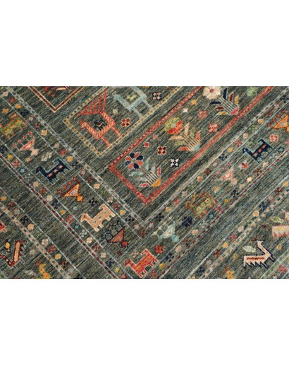 Tappeto Rubin Pakistan azzurro marrone 167x231