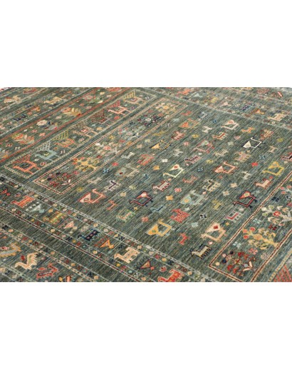 Tappeto Rubin Pakistan azzurro marrone 167x231