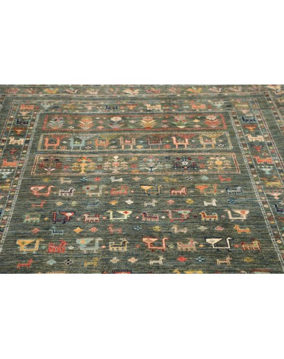 Tappeto Rubin Pakistan azzurro marrone 167x231