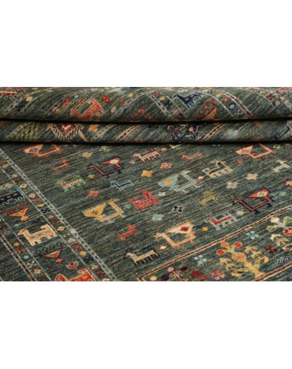 Tappeto Rubin Pakistan azzurro marrone 167x231