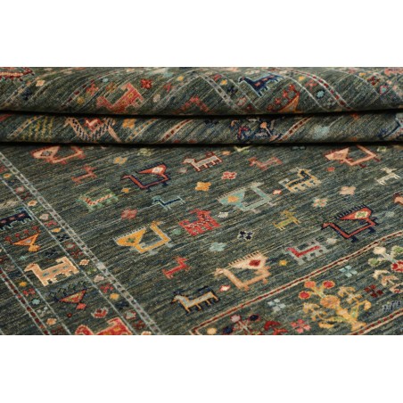Tappeto Rubin Pakistan azzurro marrone 167x231
