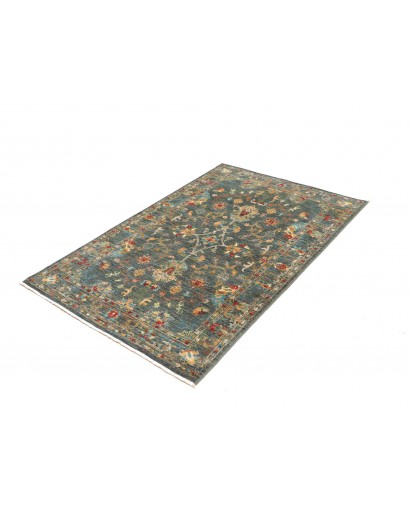 Tappeto Zigler Fine Pakistan azzurro marrone 100x157