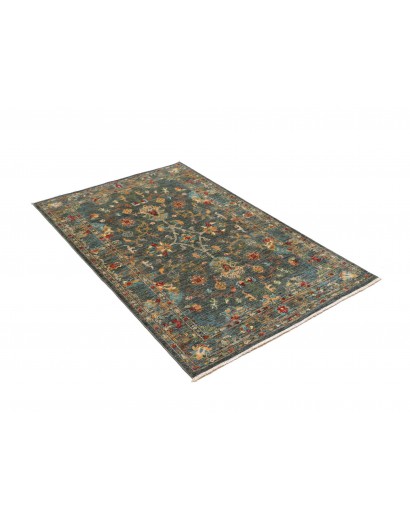 Tappeto Zigler Fine Pakistan azzurro marrone 100x157