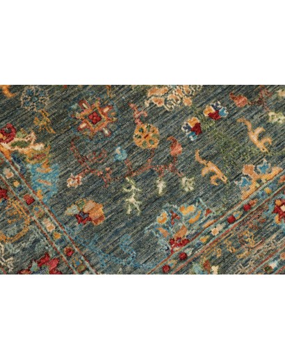 Tappeto Zigler Fine Pakistan azzurro marrone 100x157