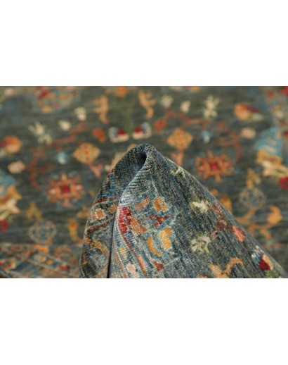 Tappeto Zigler Fine Pakistan azzurro marrone 100x157