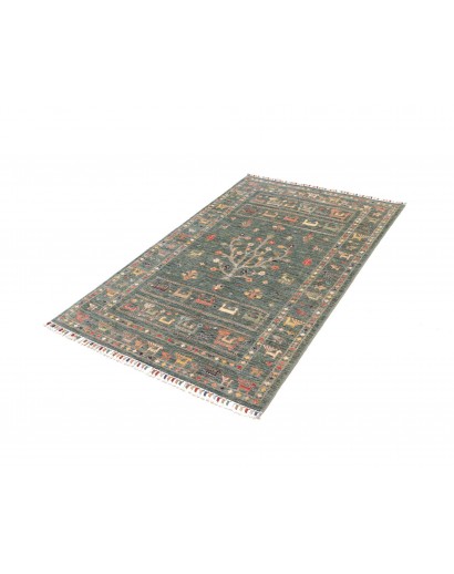 Tappeto Rubin Pakistan bianco azzurro 99x158