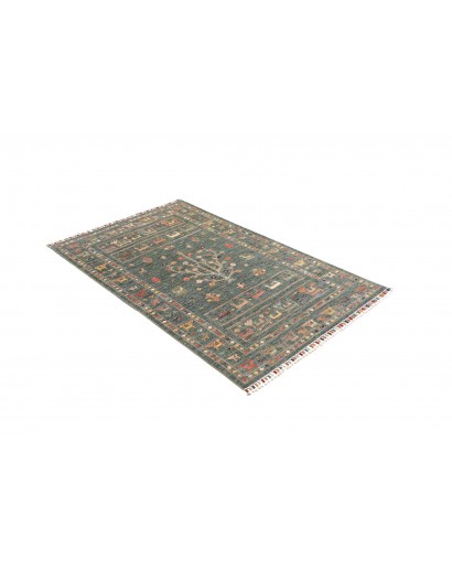 Tappeto Rubin Pakistan bianco azzurro 99x158