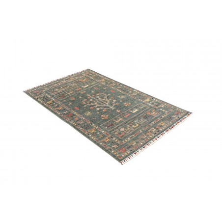 Tappeto Rubin Pakistan bianco azzurro 99x158