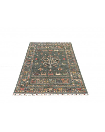 Tappeto Rubin Pakistan bianco azzurro 99x158