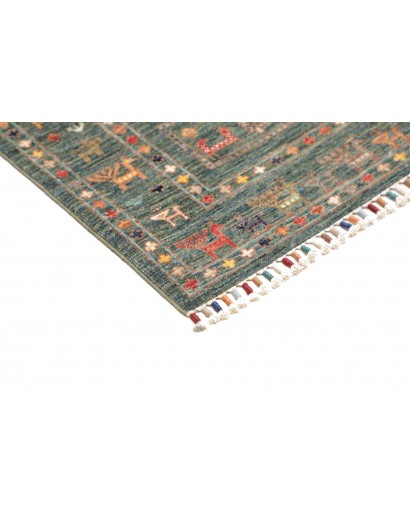Tappeto Rubin Pakistan bianco azzurro 99x158