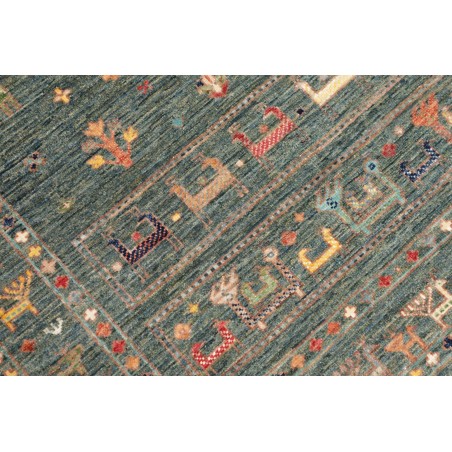 Tappeto Rubin Pakistan bianco azzurro 99x158