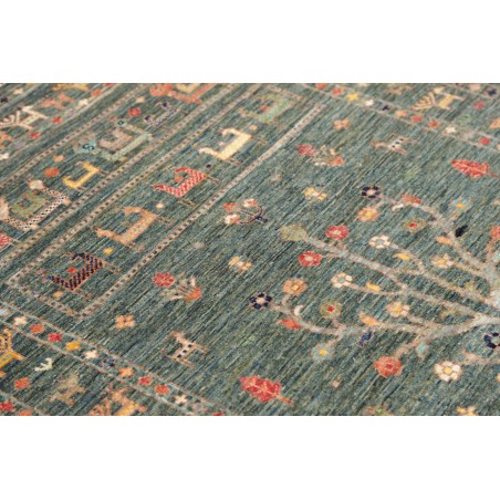 Tappeto Rubin Pakistan bianco azzurro 99x158