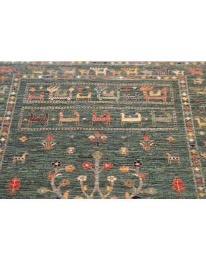 Tappeto Rubin Pakistan bianco azzurro 99x158