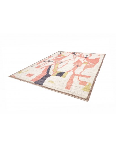Tappeto beige azzurro 261x309