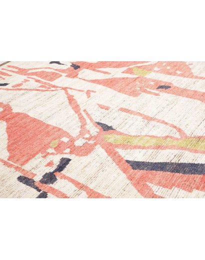 Tappeto beige azzurro 261x309
