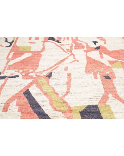 Tappeto beige azzurro 261x309