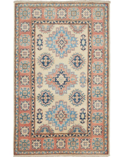 Tappeto Kazak Afghanistan marrone 84x133