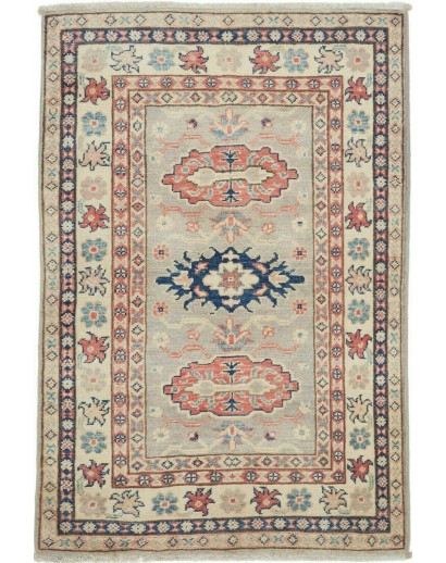 Tappeto Kazak Afghanistan marrone 81x120