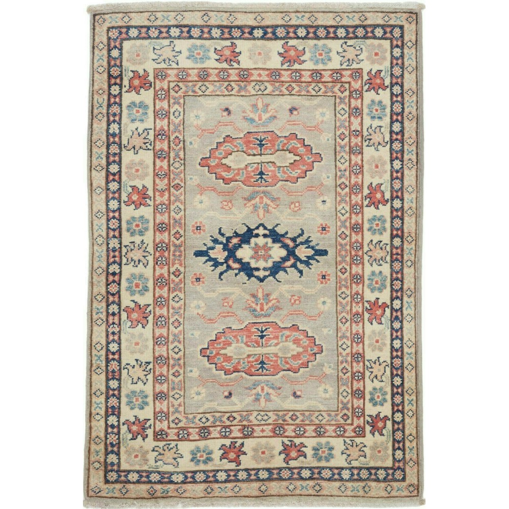 Tappeto Kazak Afghanistan marrone 81x120