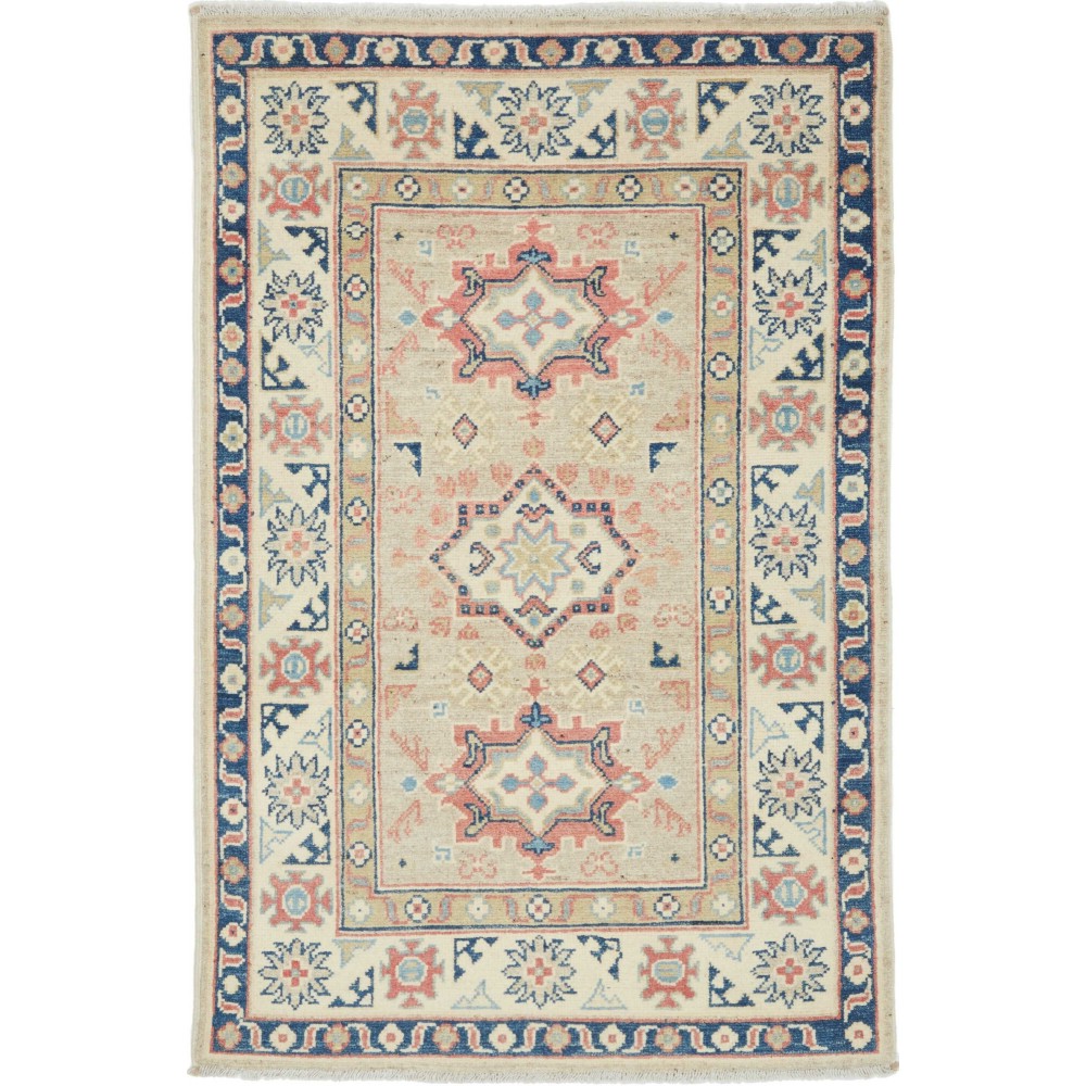 Tappeto Kazak Afghanistan beige 83x126