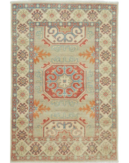 Tappeto Kazak Afghanistan marrone 81x121