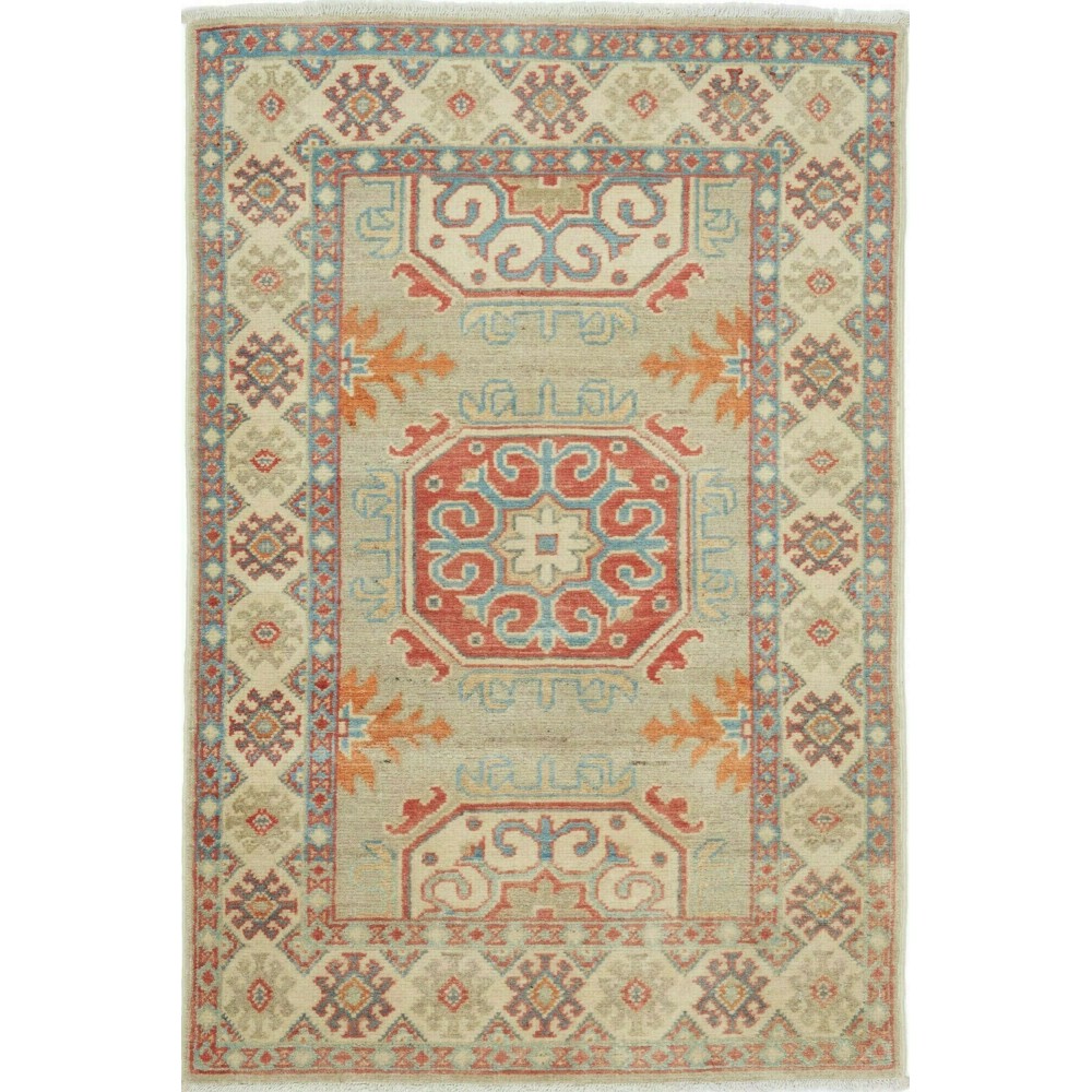 Tappeto Kazak Afghanistan marrone 81x121