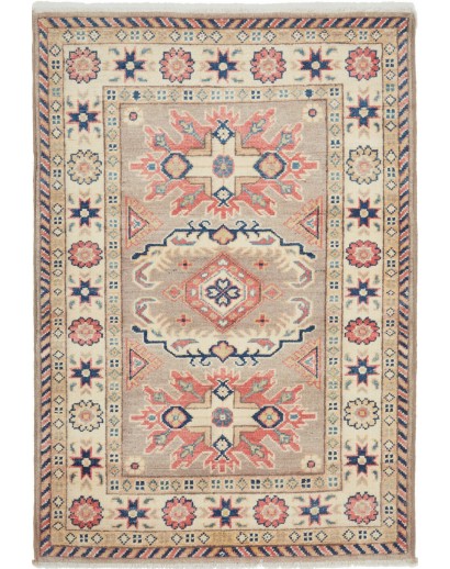 Tappeto Kazak Afghanistan marrone beige 85x124