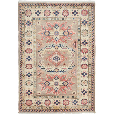 Tappeto Kazak Afghanistan marrone beige 85x124