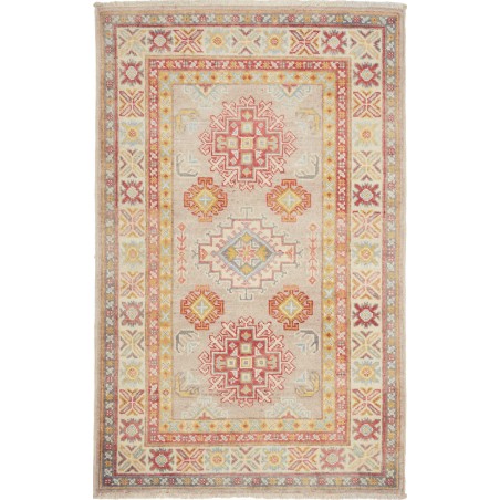 Tappeto Kazak Afghanistan marrone beige 83x125