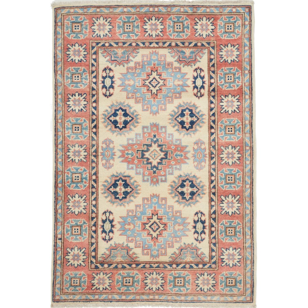 Tappeto Kazak Afghanistan marrone 87x128