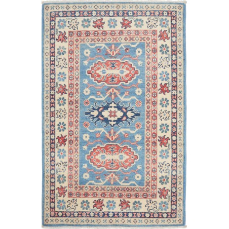 Tappeto Kazak Afghanistan beige grigio 79x126