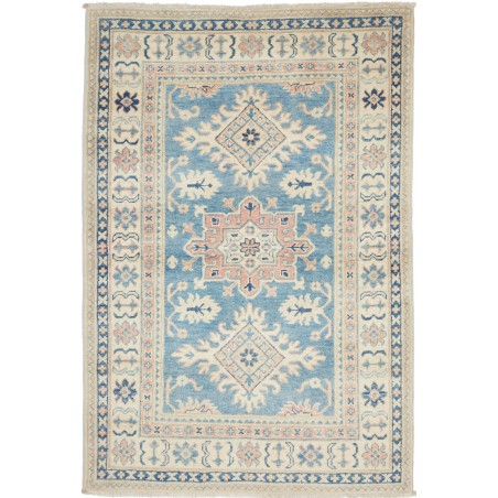 Tappeto Kazak Afghanistan beige bianco 95x138