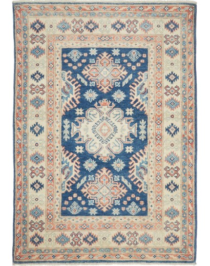 Tappeto Kazak Afghanistan marrone beige 99x143