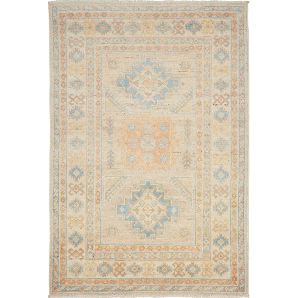 Tappeto Kazak Afghanistan beige 101x148
