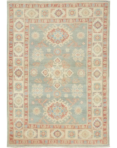 Tappeto Kazak Afghanistan marrone beige 102x145