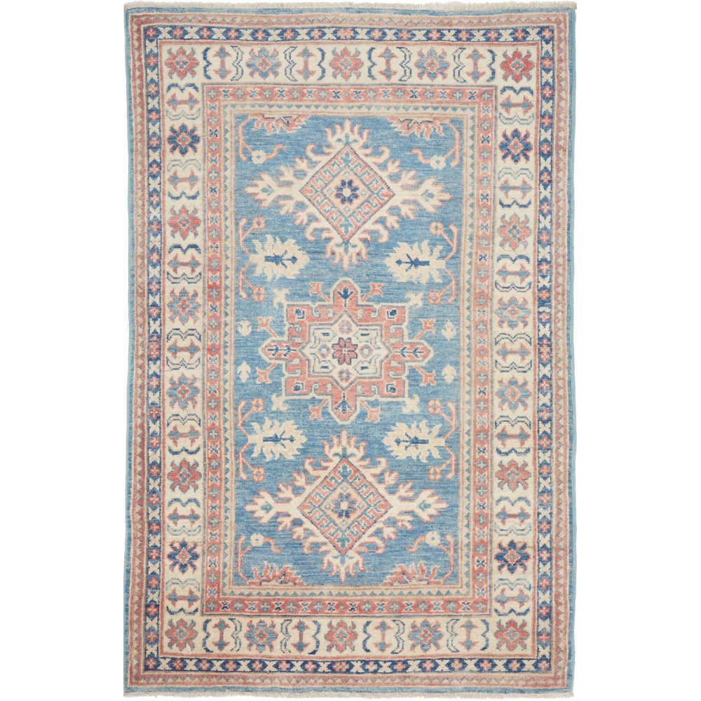 Tappeto Kazak Afghanistan beige 96x149 Tappeto Kazak Afghanistan beige 96x149