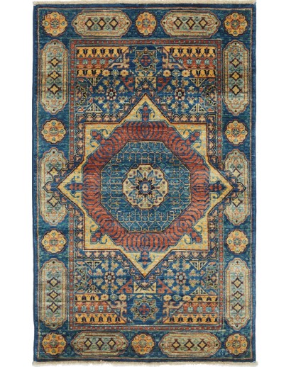 Tappeto Mamlouk Pakistan grigio marrone 77x127