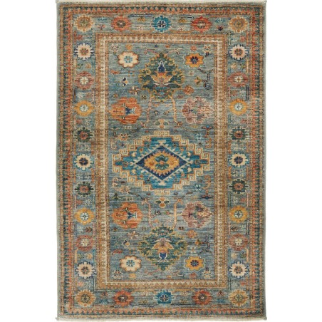 Tappeto Kazak Fine Pakistan bianco 83x126